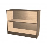 Credenza Open Shelves